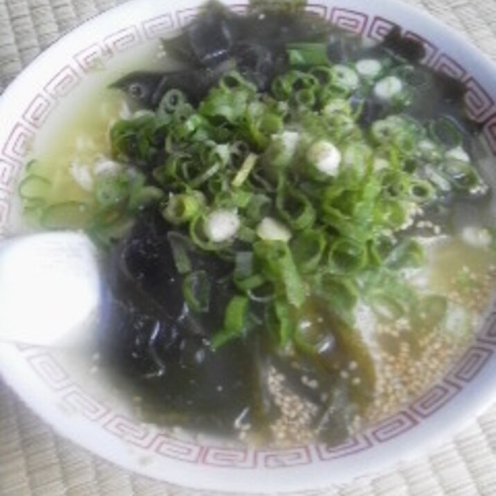 ワカメラーメン